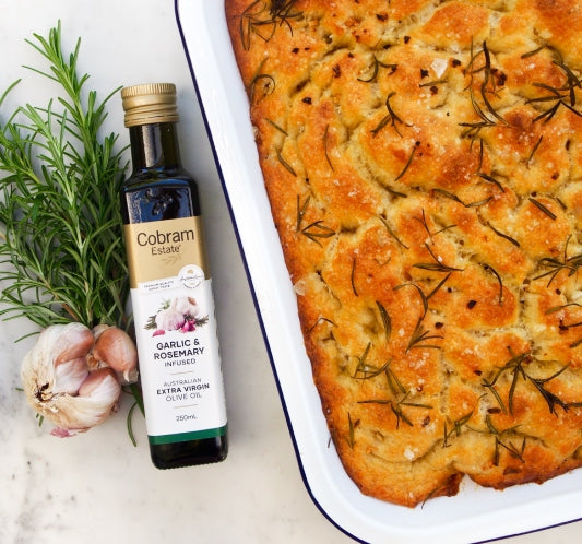 Garlic and Rosemary Focaccia