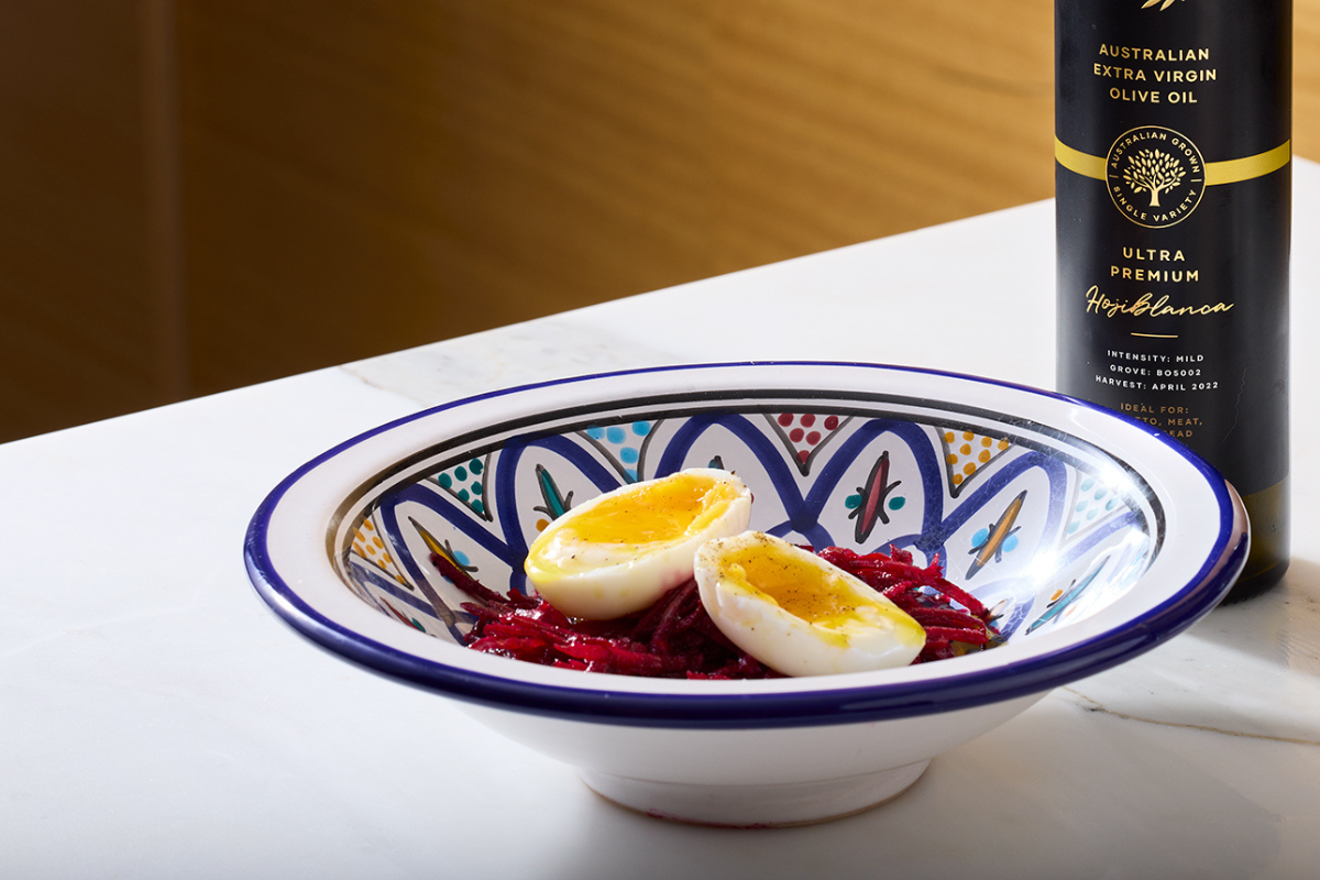 Neil Perry's Boiled Egg and Beetroot Salad
