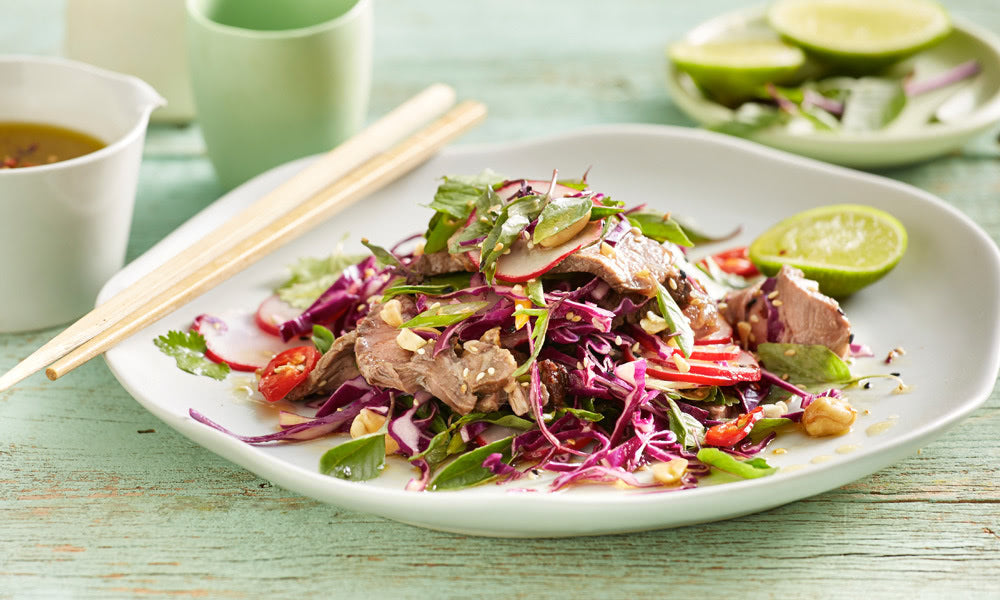 Warm Thai Beef Salad &ndash; Cobram Estate AU