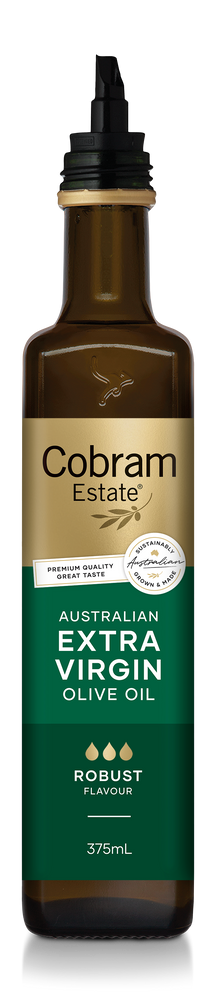375ml Bottle of Robust Flavour | Australian Extra Virgin Olive Oil | Cobram Estate AU