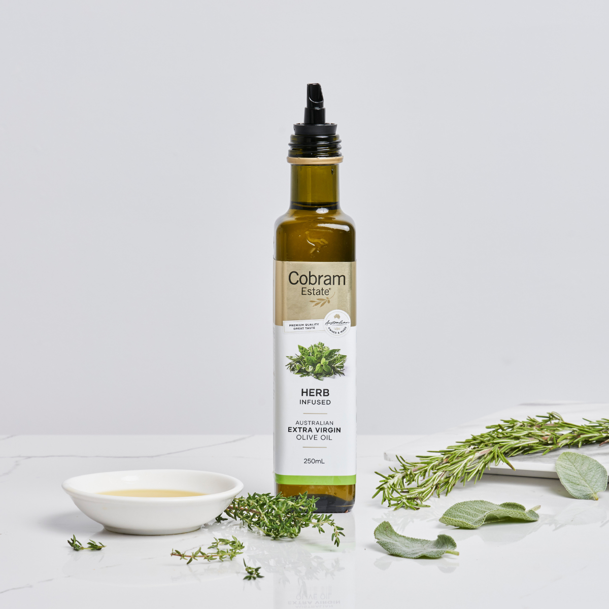 The Magic of HerbInfused Olive Oil Cobram Estate AU