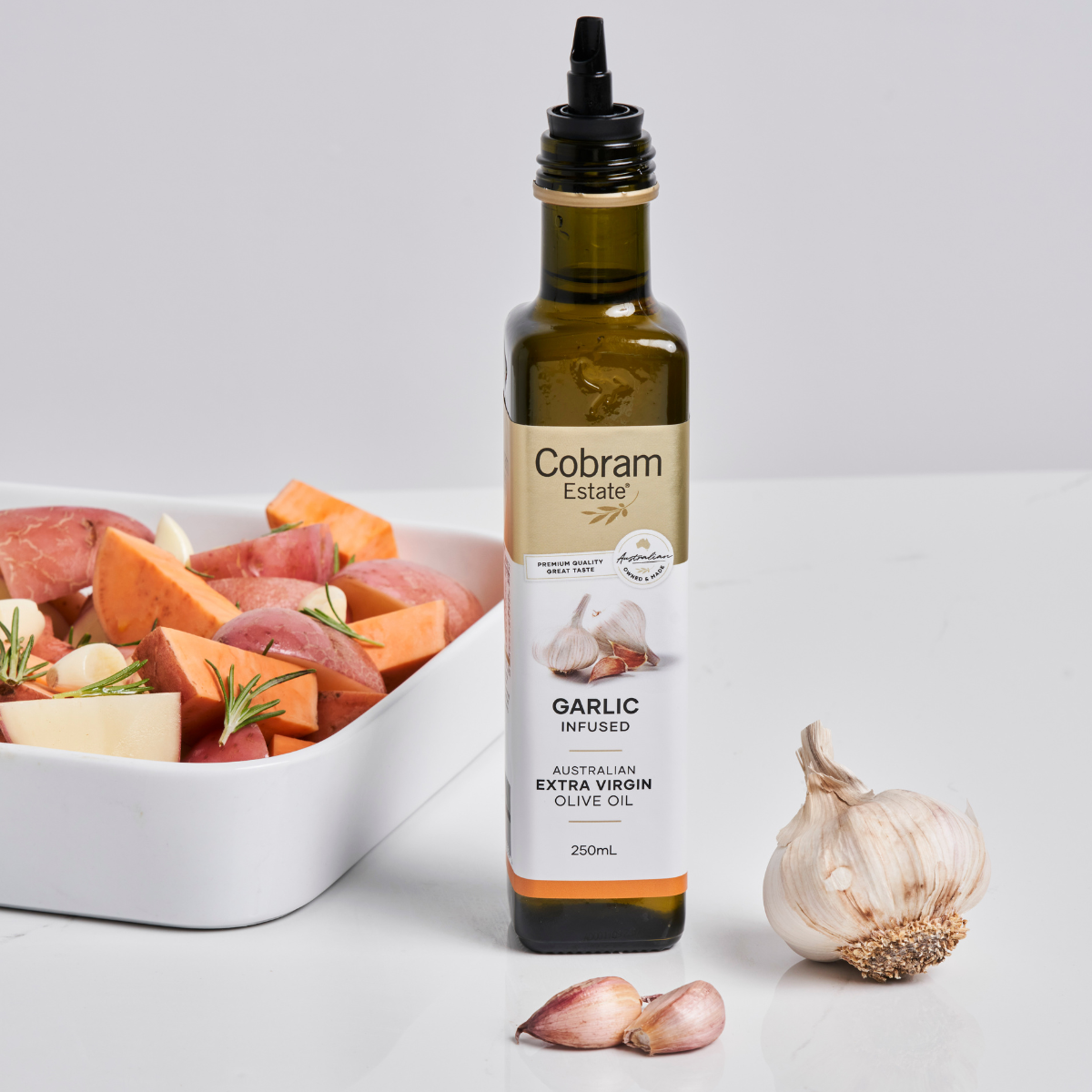 Discover the Richness of Garlic Infused Oils Cobram Estate AU