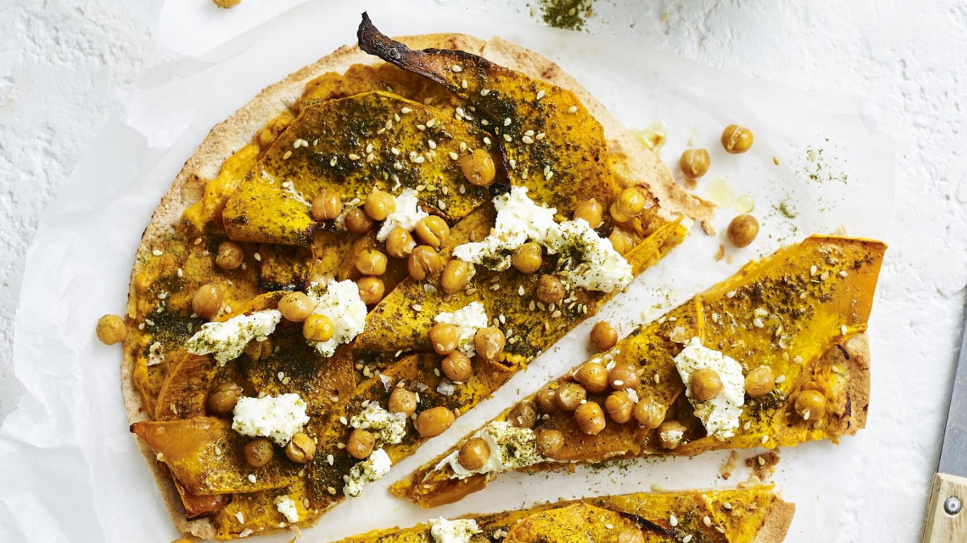 Pumpkin & Za'atar Flatbreads