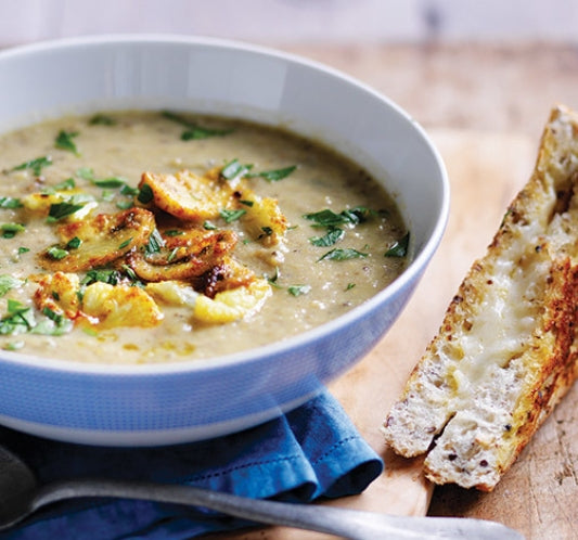 Joanna McMillan's Roast Mushroom & Cauliflower Soup