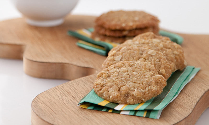 Extra Virgin Olive Oil Anzac Biscuits
