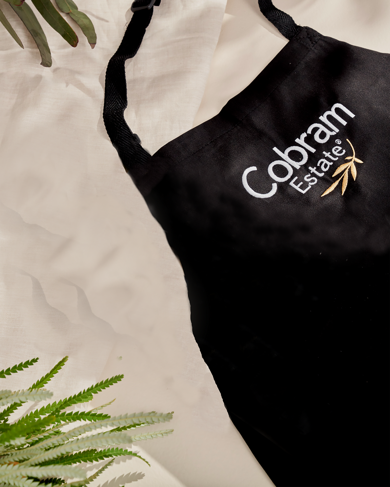 Cobram Estate Black Apron | Australian Extra Virgin Olive Oil | Cobram Estate AU