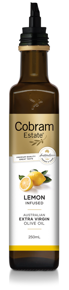 
                  
                    250ml Lemon Infused EVOO | Healthy Extra Virgin Olive Oil | Cobram Estate AU
                  
                
