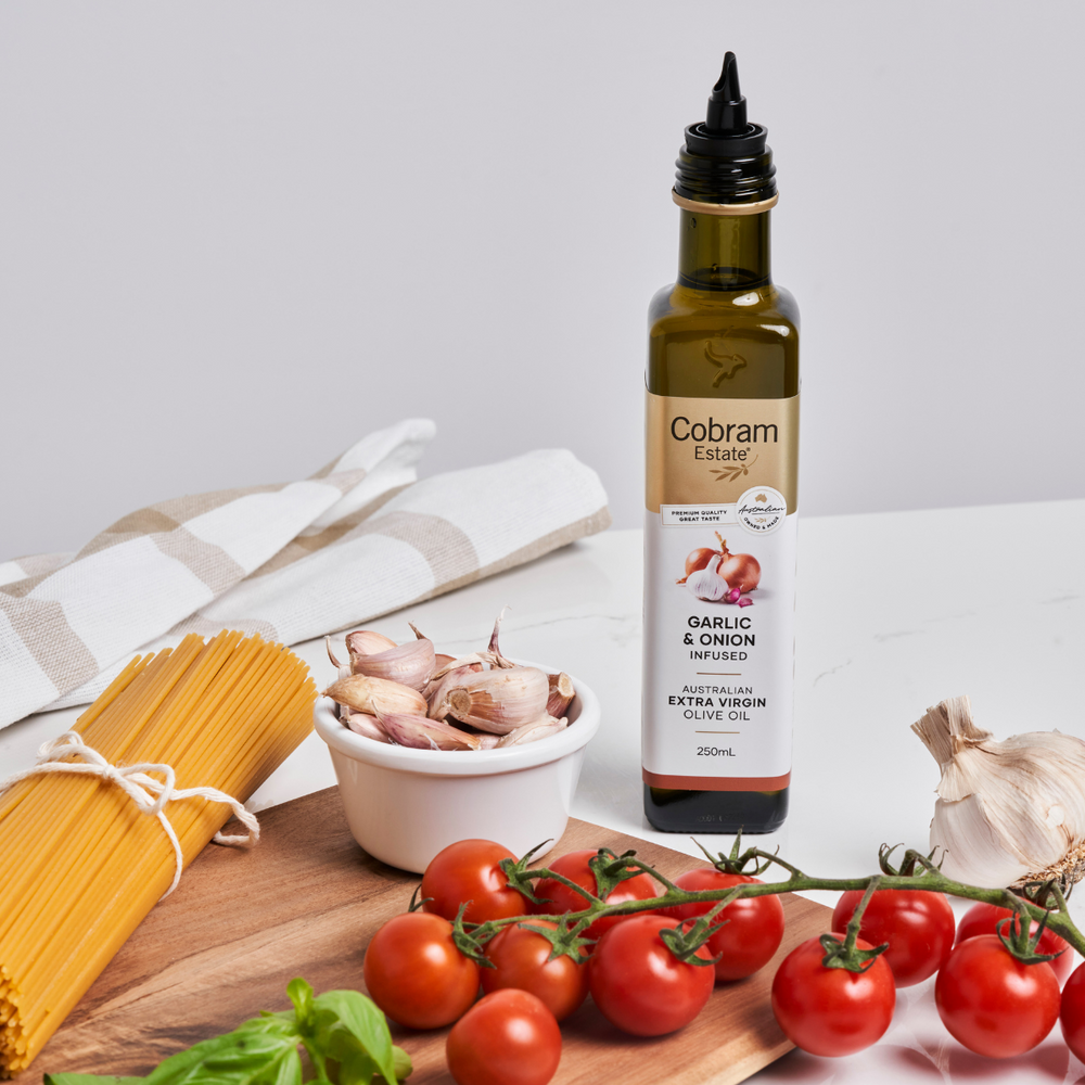 
                  
                    Garlic Onion Blend - Savory Fusion | Healthy Extra Virgin Olive Oil | Cobram Estate AU
                  
                